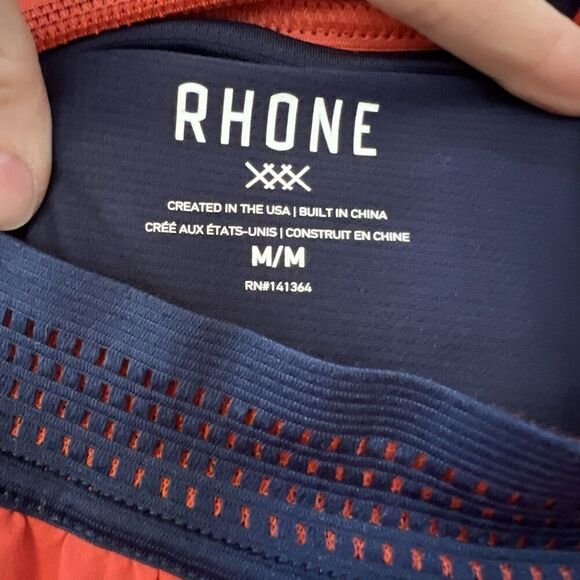 Rhone Performance Shorts Medium Lined Athletic Training Gym 6” Workout - Picture 3 of 3